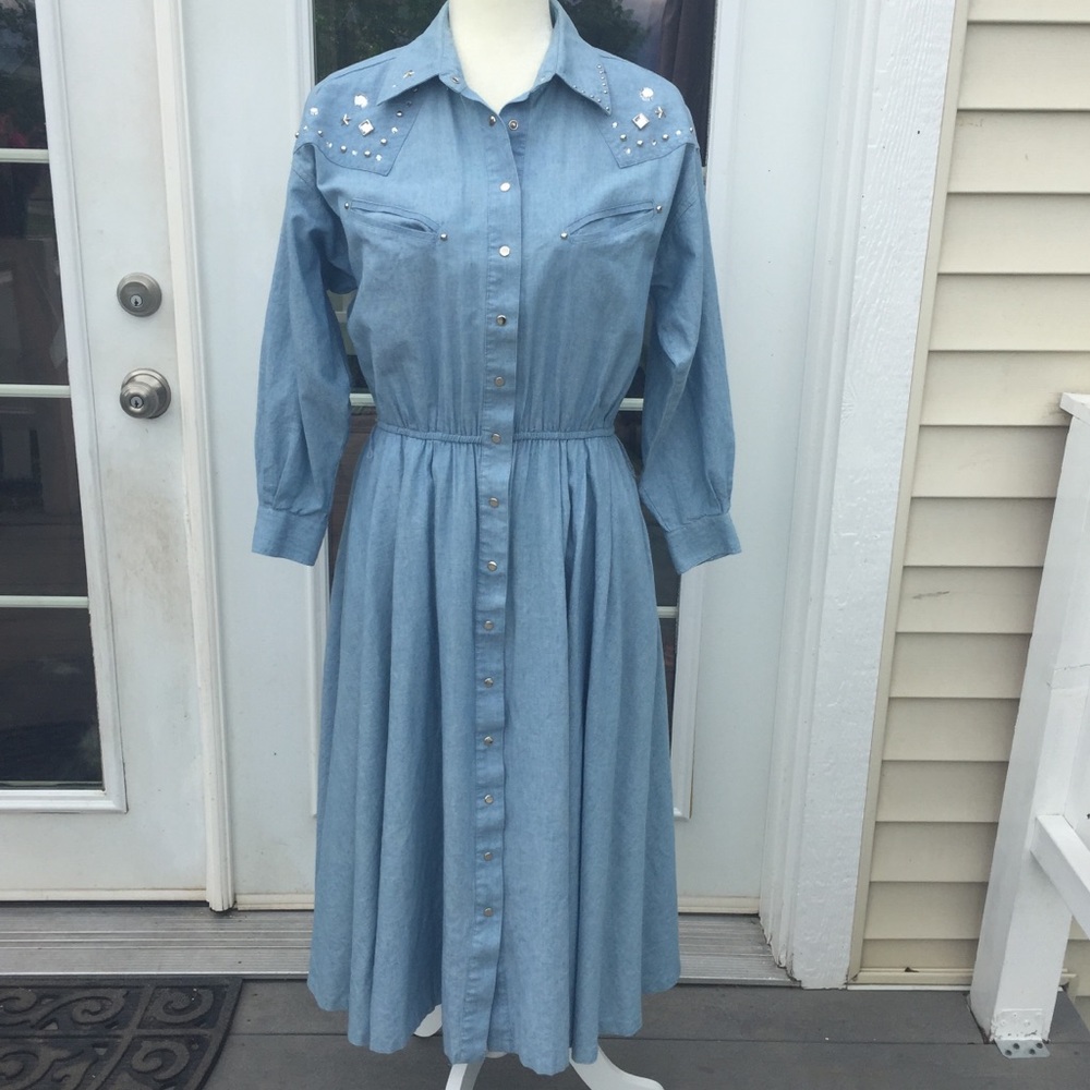 Retro Alain Toussaint  Cotton Vintage Dress